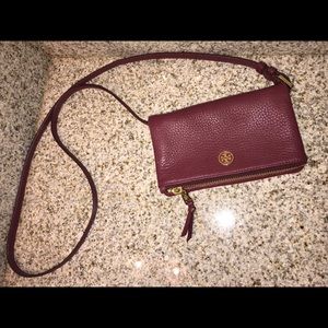 Tory Burch Fold Over Crossbody Clutch